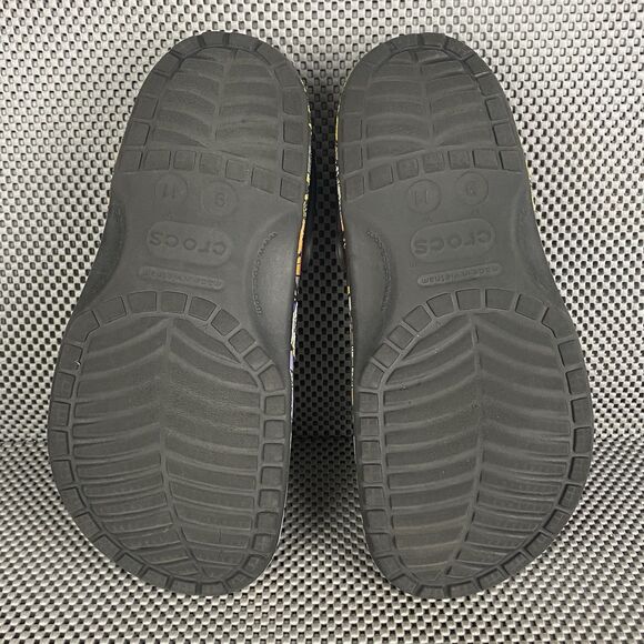 Disney Mickey Halloween Print Adult Clogs Mens 9 Womens Black Slip On Shoes - Picture 10 of 10